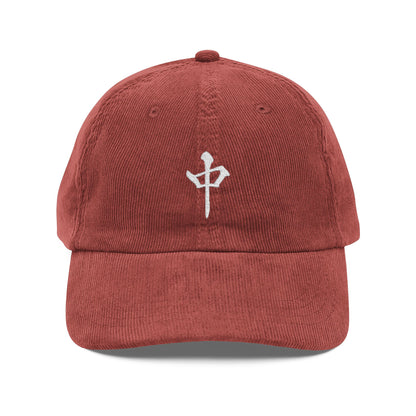 Red Dragon Corduroy Cap