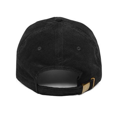 White Dragon Corduroy Cap